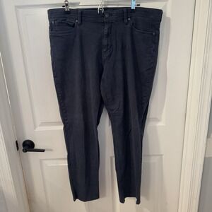 Weatherproof Jeans 38x32 Mens Canvas Flex-Utility Straight Leg Blue Actual 38x28